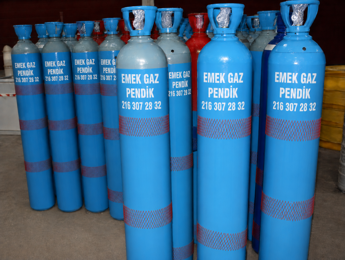 İstanbul Pendik endüstriyel gaz tüpleri ve güvenli lojistik – Emek Sınai Gazlar