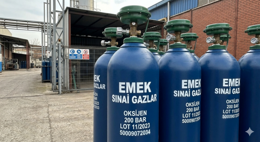 Sanayi gazları – oksijen, azot, argon – İstanbul Pendik